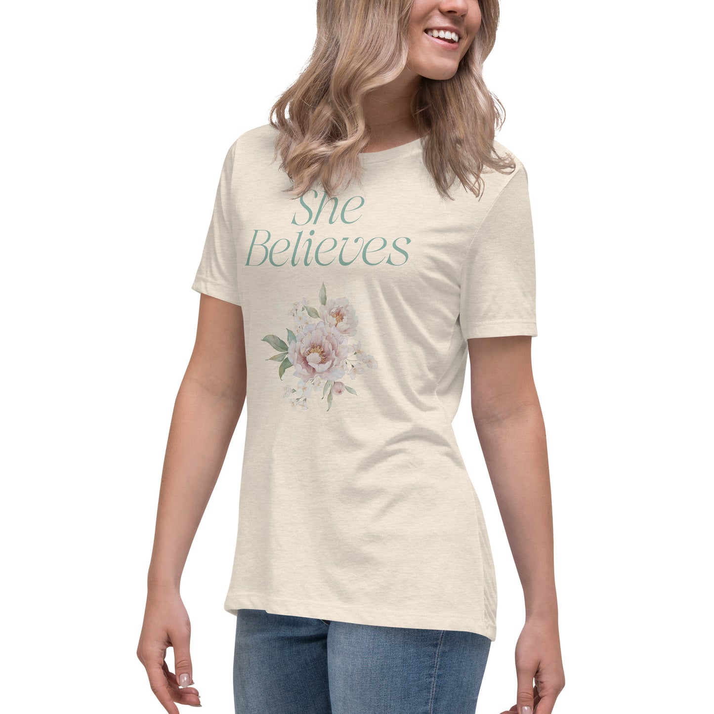 She Believes Women's Relaxed T-Shirt