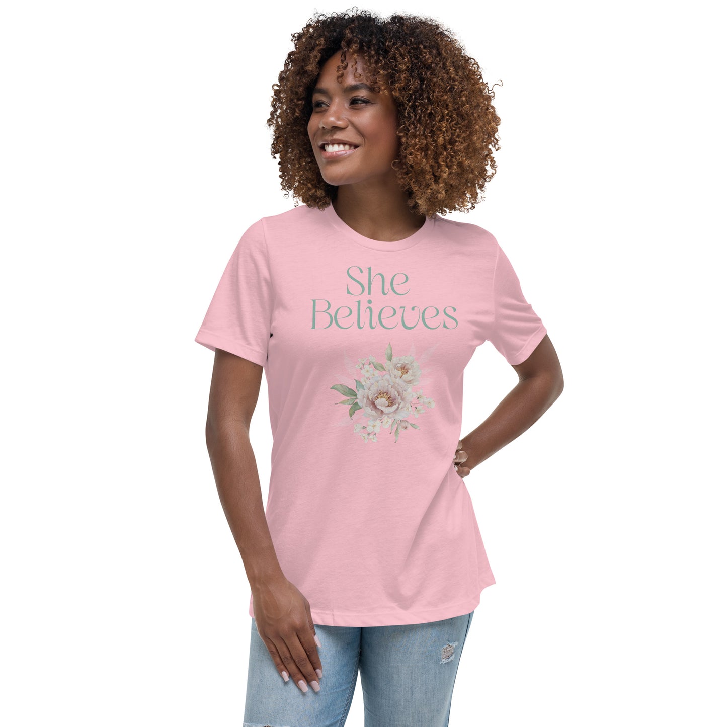 She Believes Women's Relaxed T-Shirt