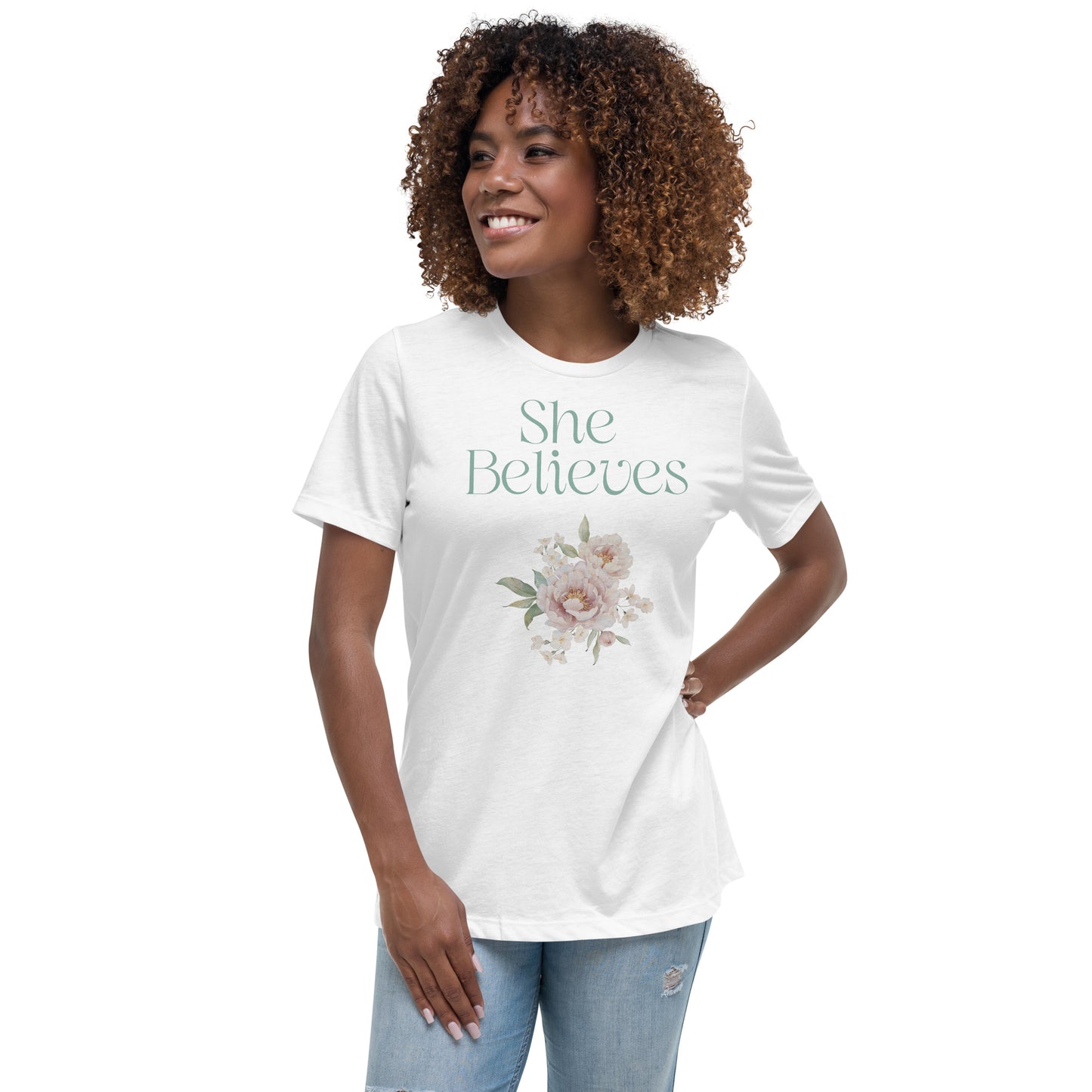 She Believes Women's Relaxed T-Shirt