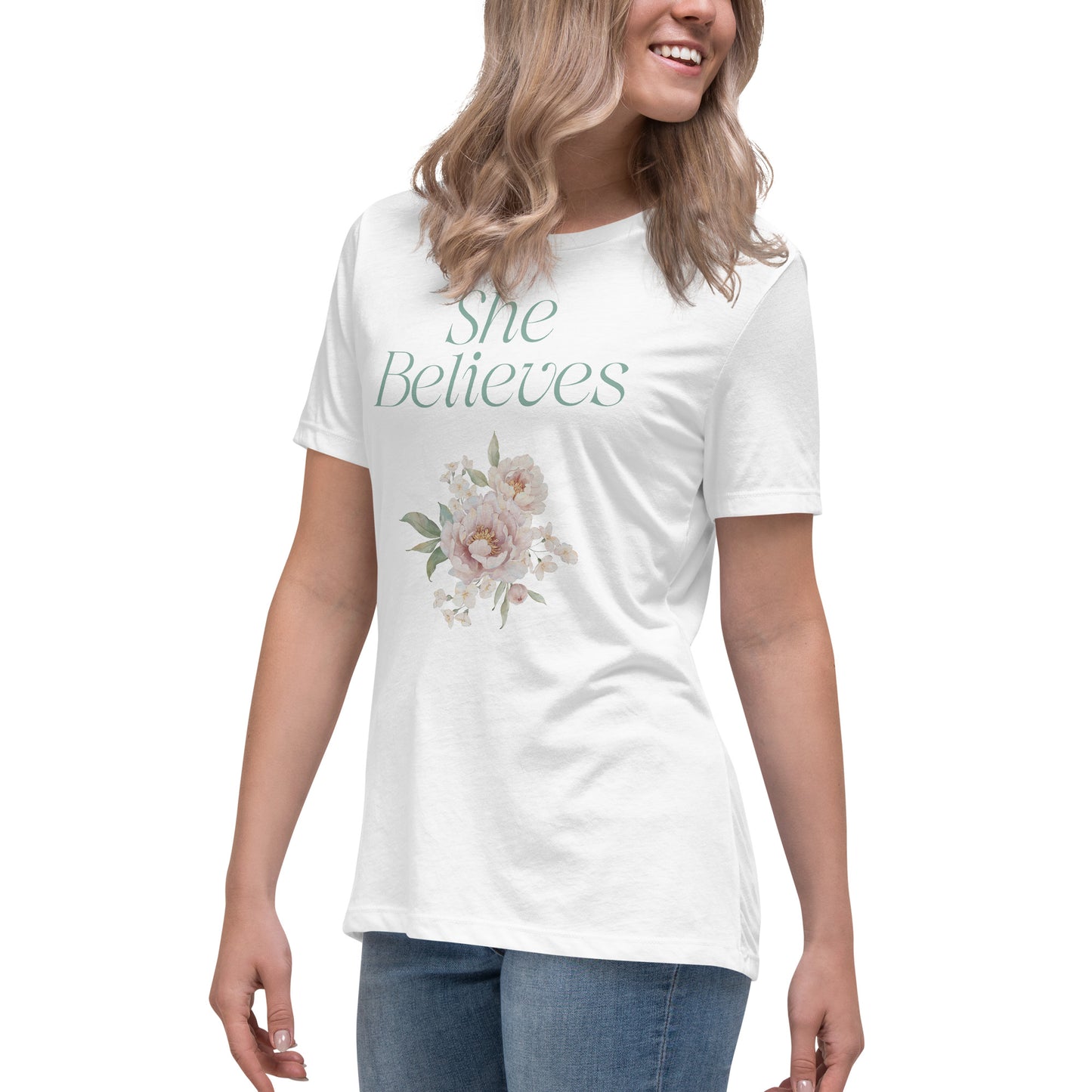 She Believes Women's Relaxed T-Shirt